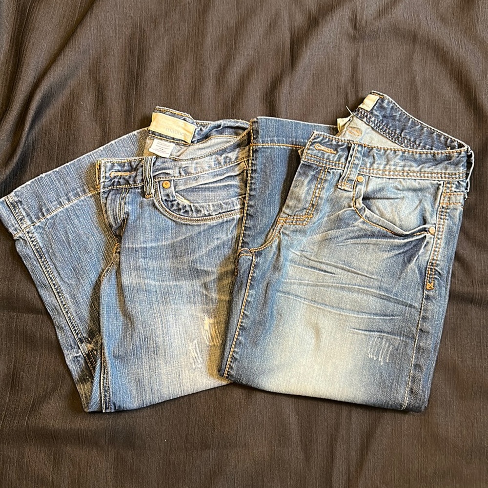Maurices capri wide leg, size 5/6 lot of 2